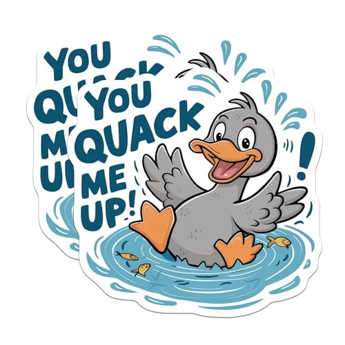 (2 Pack) Funny Quotes Magnet - 5" On Longest Side - Sticks to Smooth Flat Surfaces - Made in USA - MAG9523