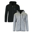 thumbnail image 1 of 2-Pack GBH Women's Heavyweight Loose-Fit Sherpa Fleece-Lined Hoodie, 1 of 4