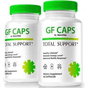 2 Pack GF Caps, Original G F Capsules Balance Formula - Naturally Supports Healthy Circulation, Stable Levels and Energizes the Body, Official Review 120 Capsules