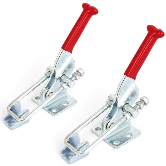 2-Pack GH-431 Quick Release Latch Type Toggle Clamp 318Kg/701Lbs Holding Capacity with U-Shaped Bar