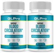 2 Pack GLPro Advanced Blood Support Supplement, GLPros Premium Pills 120 Capsules