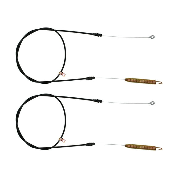 2-Pack GY21106 PTO Control Cable Replacement for John Deere L100 Lawn Tractor (with 42-inch Deck, MCS, Snowblower, Blade) - PC9288 - Compatible with GY20156 Deck Engagement Clutch Control Cable