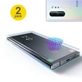thumbnail image 1 of [2 Pack] Galaxy Note 10 Plus 6.8" Screen Protector & Camera Lens Protector, Allytech 3D Curved Edge Tempered Glass Support Fingerprint Sensor HD Clear Full Coverage for Samsung Galaxy Note10+, 1 of 8
