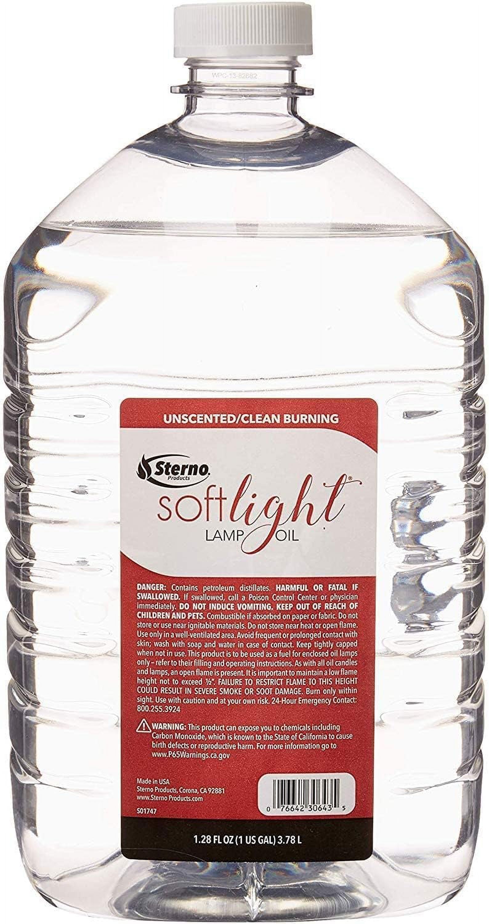 2 Pack Gallon Smokeless Liquid Paraffin Lamp Oil