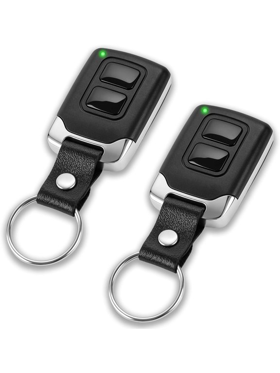 2-Pack Garage Door Opener Remote for Intellicode 1995+ | 2-button keychain remotes, easy setup, replace G3T-R/G3T-BX/G3T-A, 315/390MHz, fit Intellicode/CodeDodger openers