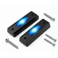 thumbnail image 1 of 2 Pack Garage Door Opener Switch, Garage Push Doorbell Button, Wired Lighted Wall Mounted Push Button, Blue Light, 1 of 6