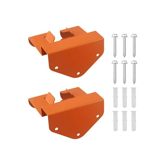 2 Pack Garage Organizer Trimmer Rack,Garden Power Tool Hanger for Grass Trimmer, Heavy Duty Garage Storage Hooks,Hedge Trimmer,Garage Wall,Garden Tools