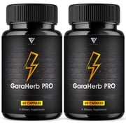 2 Pack Garaherb Pro Premium Performance Capsules, Garaherb Pills 120 Capsules