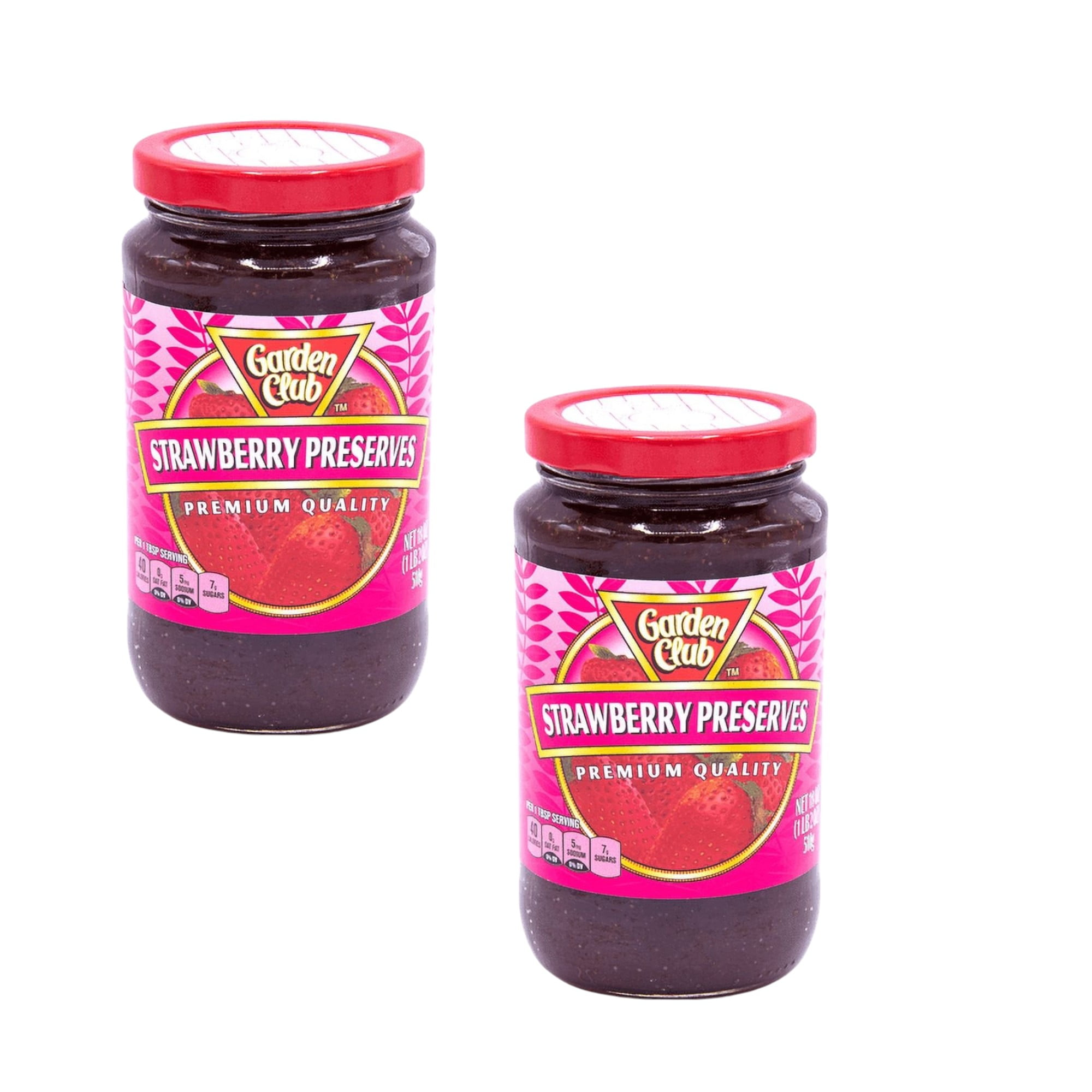 ( 2 Pack ) Garden Club Grdn Strawberry Preserve, 18 oz Bottle