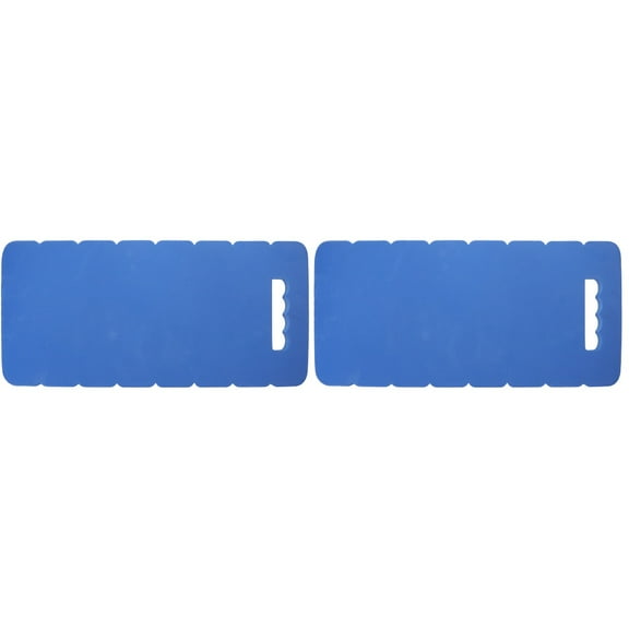 2 Pack Gardening Kneeling Pad Mat Kneeler Rolling Work Blue