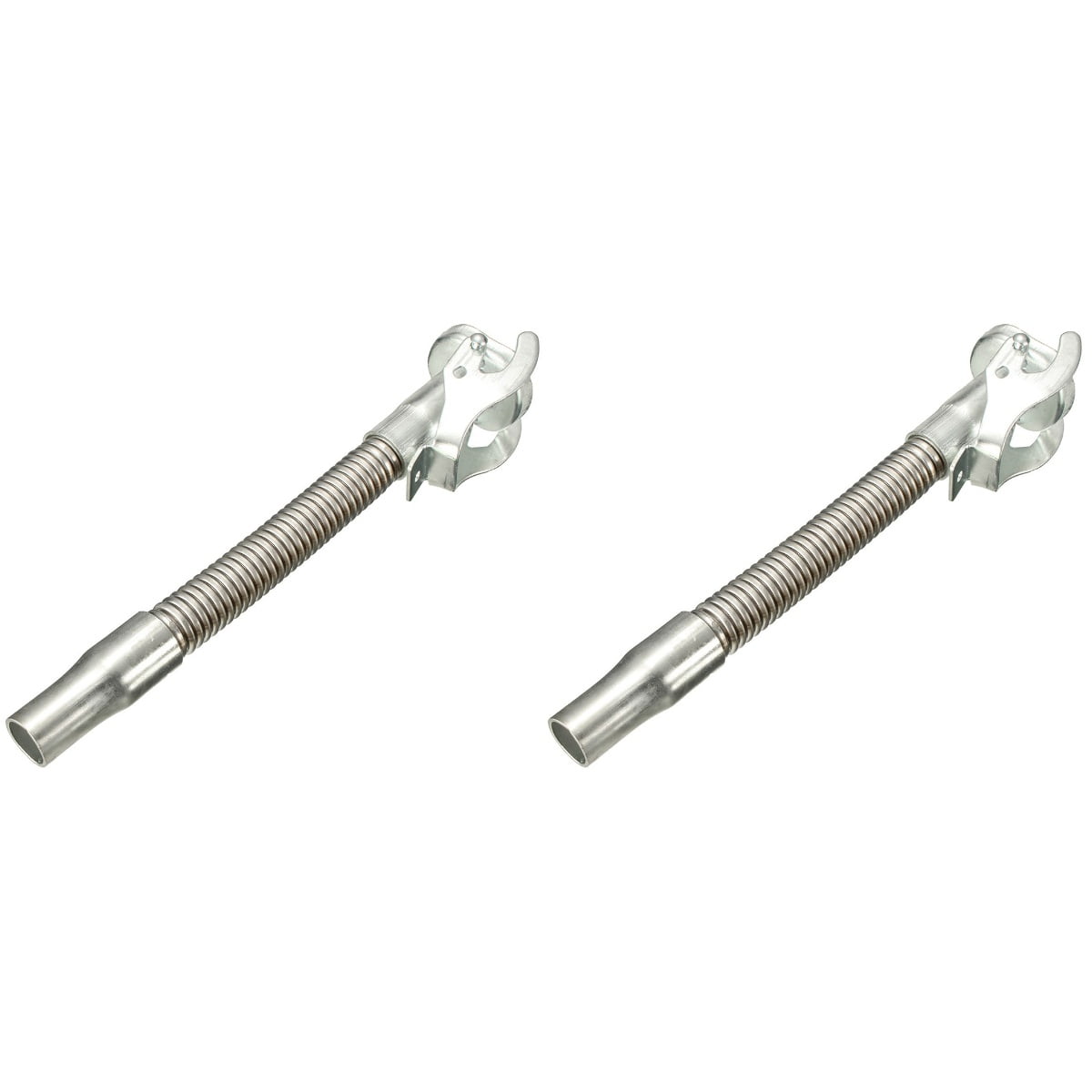 2 Pack Gas Can Spouts Universal Oil Guide American Style Fuel Stainless