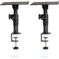 thumbnail image 1 of Gator Frameworks Adjustable Height Clamp-On Studio Monitor Stand (Pair), 1 of 4