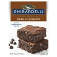 thumbnail image 1 of 2 Pack - Ghiradelli Dark Chocolate Brownie Mix 20 oz Package May Vary, 1 of 5