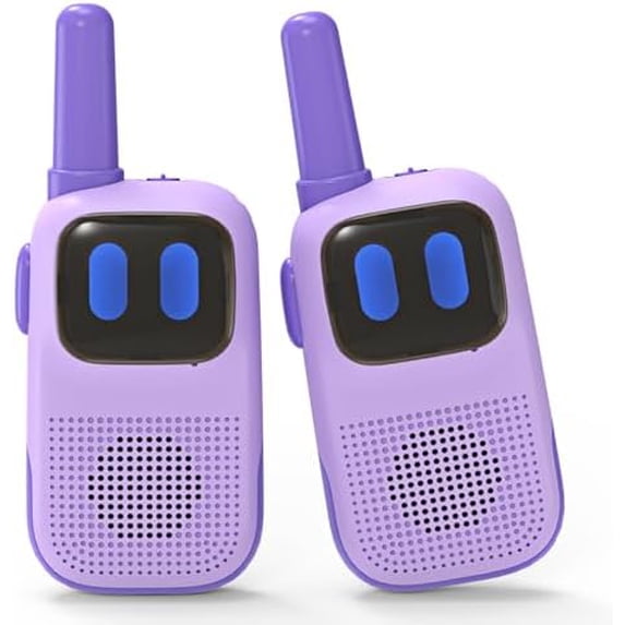 2 Pack Gifts for 3-7 Year Old Girls 1000FT Range 2 Channels 2 Way Radio, Walkie Talkie Children Backyard Play Boy Toys Age 4 5 6 7 8 Years Old