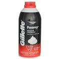 thumbnail image 1 of 2 Pack - Gillette Foamy Shaving Cream, Regular, 11 oz Each, 1 of 4