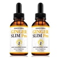 thumbnail image 1 of (2 Pack) Ginger Slim Drops - GingerSlim to Support Active Lifestyle and Fitness, Keto Liquid For Lasting Energy & Health, All-Natural Formula, Official Ginger Slimming Reviews (60 Servings), 1 of 8