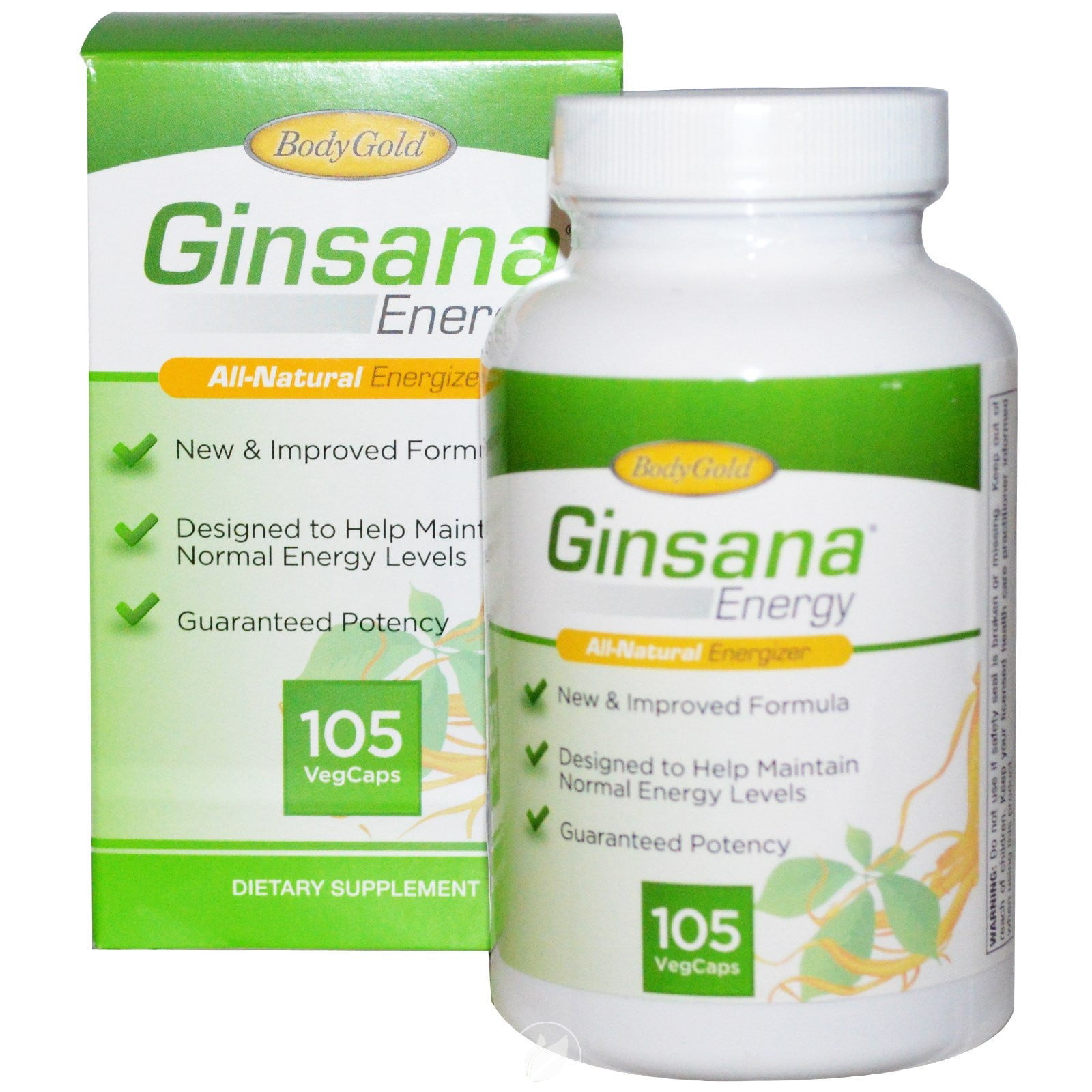 (2 Pack) Ginsana/Pharmaton Ginsana Extract 105 Softgel