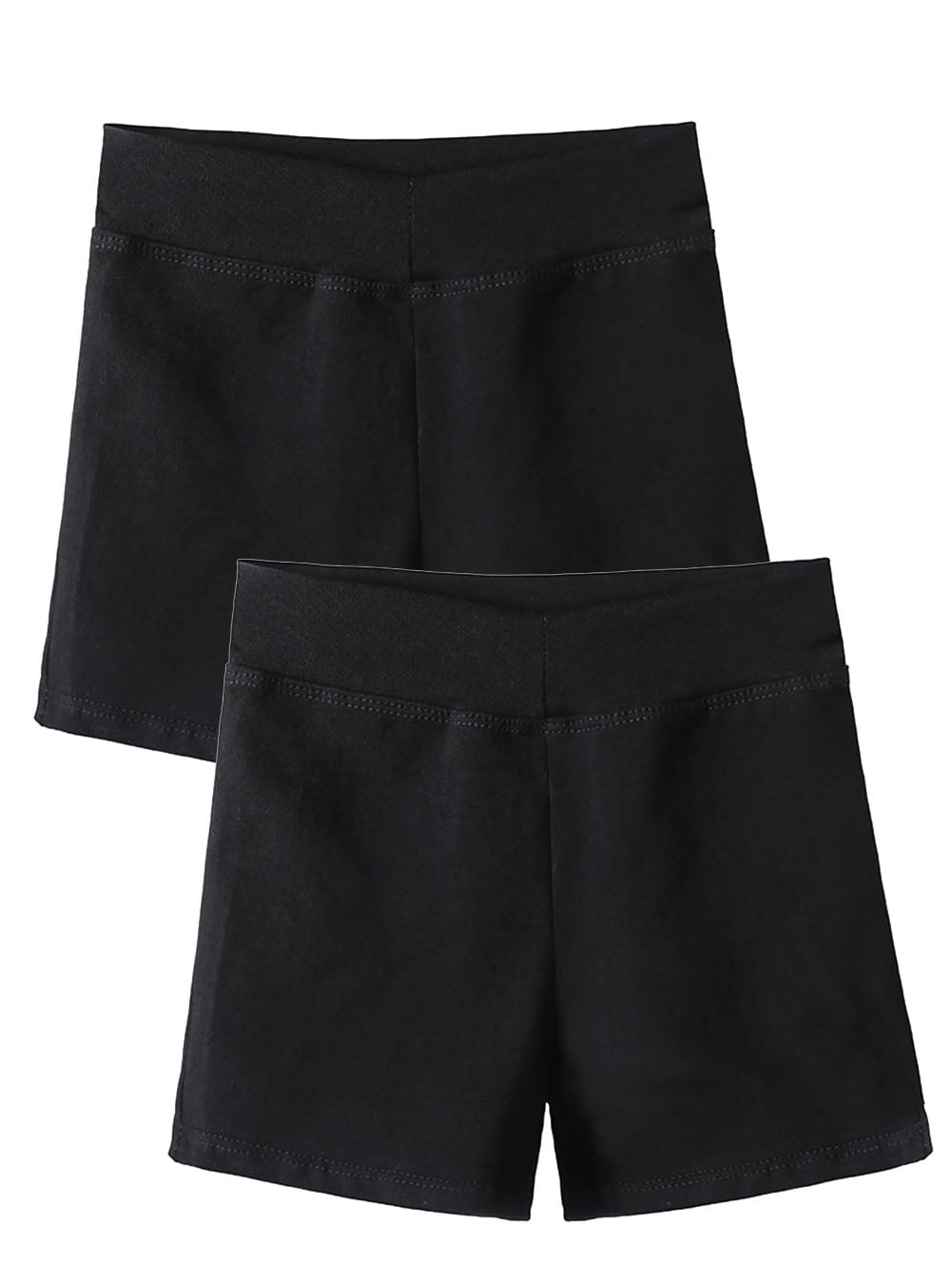 2 Pack Girls Bike Shorts Toddler Dance Shorts Cartwheel Shorts for 414