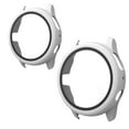 thumbnail image 1 of 2 Pack Glass+Case Compatible with Samsung Galaxy watch Active 2 40mm 44mm All-Around cover bumper+Screen Protector Galaxy watch active 2 (Ultra-Thin, Anti-Scratch), 1 of 7
