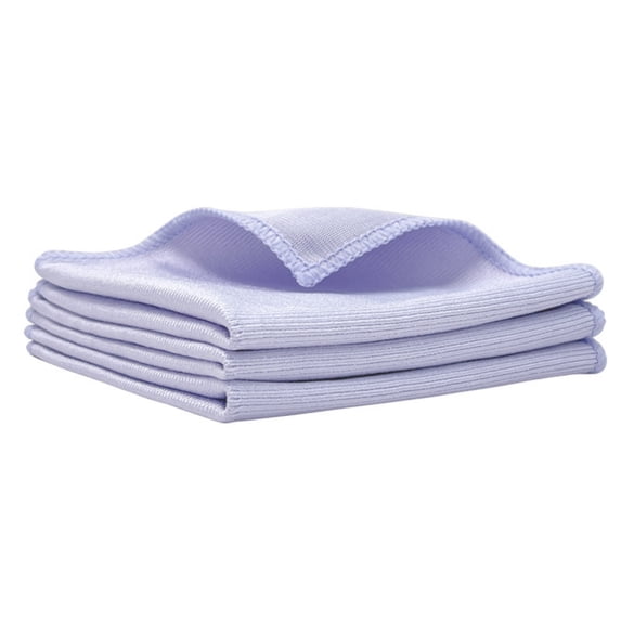 2 Pack Glass Cleaning Cloths, Microfiber Polishing Towels for Windows Mirrors, Streak Free Lint Free Highly Absorbent for Kitchen Car Detailing, Versatile Multi-Purpose Cleaning Rags for Whole Home