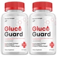 thumbnail image 1 of (2 Pack) Gluco Guard Blood Support Capsules, Gluco Guard Advanced Supplement, All Natural Formula to Maintain Healthy Levels, Maximum Strength Daily Formula, Gluco Guard Reviews (120 Capsules), 1 of 2