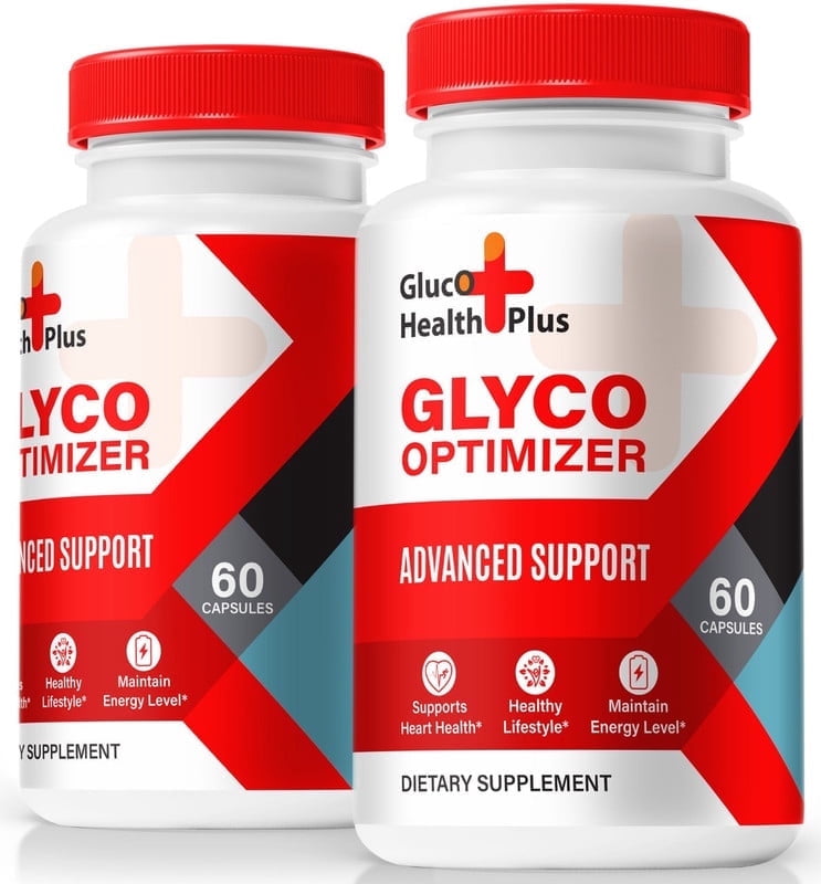 (2 Pack) Gluco Health Plus Capsules, Official GlucoHealth Plus Formula ...