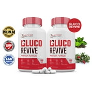 2 Pack Gluco Revive Premium Formula 688MG Glucorevive Glycogen Support 120 Capsules
