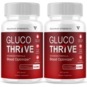 2 Pack Gluco Thrive Capsules, Gluco Thrive Advanced Formula 120 Capsules