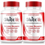 2 حزمة كبسولات GlucoLite، دعم الدم قسط Gluco Lite، صيغة طبيعية متوازنة لمستويات صحية، ملحق القوة القصوى، GlucoLight مراجعات Pastillas الرسمية 120 كبسولة