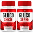 thumbnail image 1 of (2 Pack) Glucosense Advanced Glycogen Pills, Gluco Sense Maximum Strength Multivitamin Formula (120 Capsules), 1 of 8