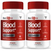 2 Pack Glucozone Maximum Strength Glycogen Support, Gluco Zone Daily Advanced Multivitamin Formula 120 Capsules