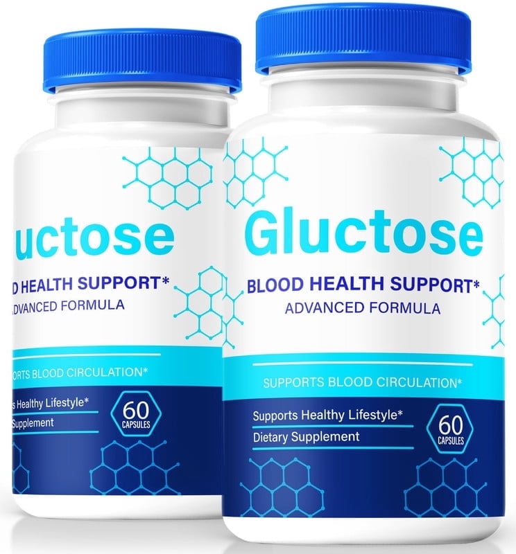 (2 Pack) Gluctose Capsules, Original Gluc Tose Formula - Naturally Supports Healthy Circulation, Stable Levels and Energizes the Body, Official Review (120 Capsules)