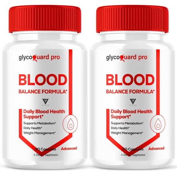 (2 Pack) Glyco Guard Pro Blood Support, GlycoGuard Formula (120 Capsules)