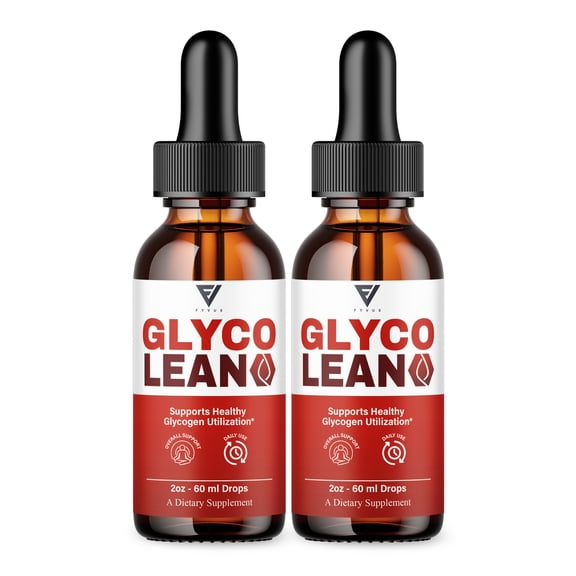 (2 Pack) Glyco Lean Drops, GlycoLean Premium Liquid Drop Supplement (4oz)