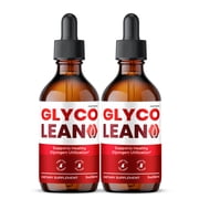 2 Pack Glyco Lean Supplement Drops, All Natural Glycogen Supplement, GlycoLean Liquid Formula, Maximum Strength