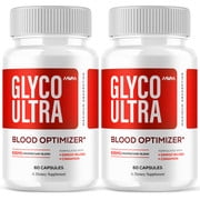 (2 Pack) Glyco Ultra Blood Optimizer Capsules, GlycoUltra Advanced Formula Support Supplement (120 Capsules)