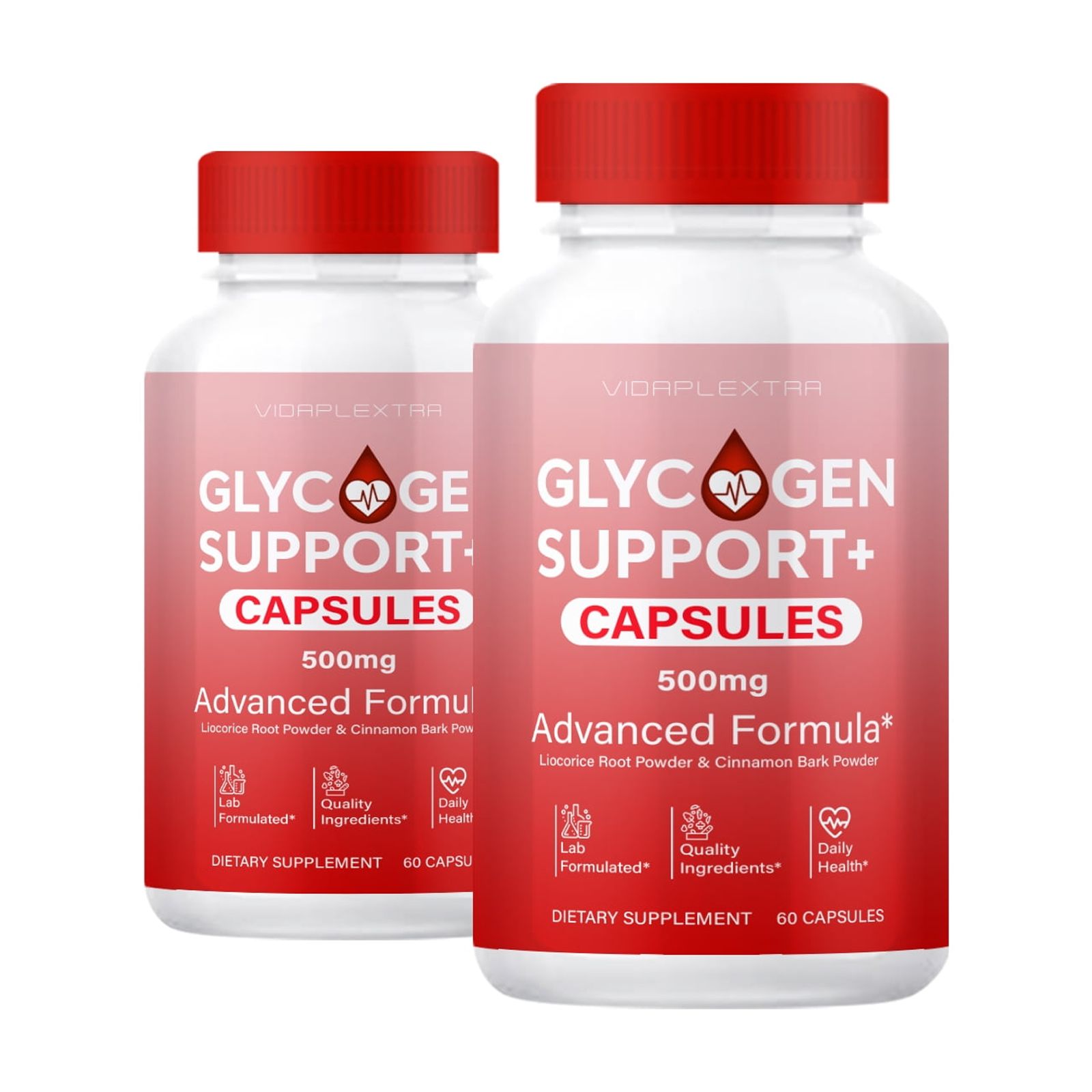 (2 Pack) Glycogen Support+ - Glycogen Support+ Capsules - Walmart.com