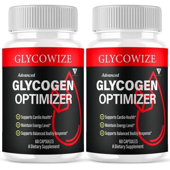 (2 Pack) Glycowize Blood Optimizer Glyco Wize Blood Support Pills (120 Capsules)