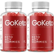 2 Pack Go Ketos Gummies, GoKeto 120 CGummies