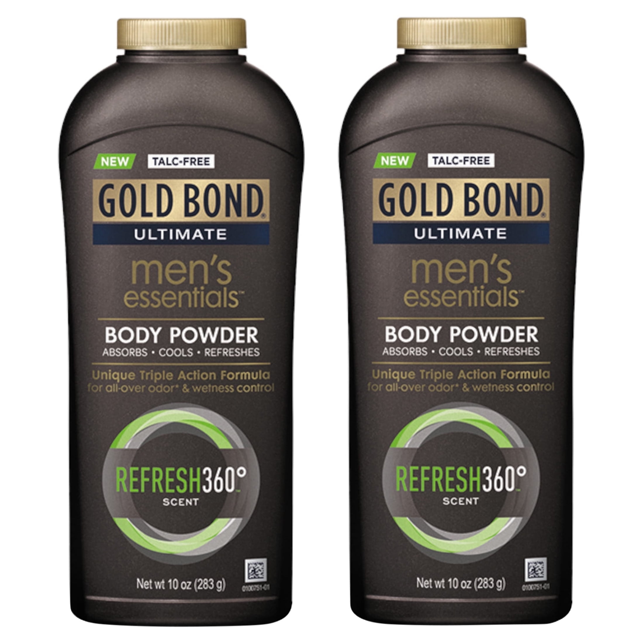 Gold Bond Ultimate Men's Essentials Body Powder, Fresh Comfort 360
