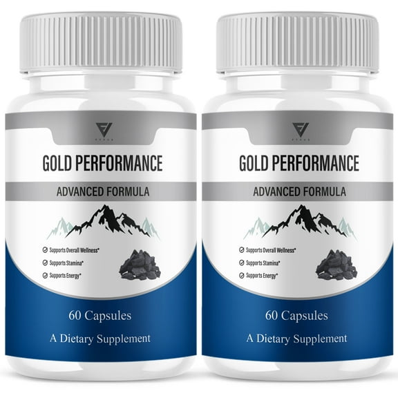 (2 Pack) Gold Performance Capsules, GoldPerformance Daily Formula (120 Capsules)