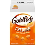 2 Pack Goldfish Cheddar Cheese Crackers, 27.3 oz Carton