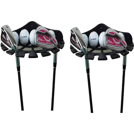 2 Pack - Golf Club Organizers Golf Club Display Golf Putter Rack Golf Club Storage Rack Golf Club Holder Golf Club Combo Wall Mount Bracket - Great Way to Organize Your Clubs - Easy to Install