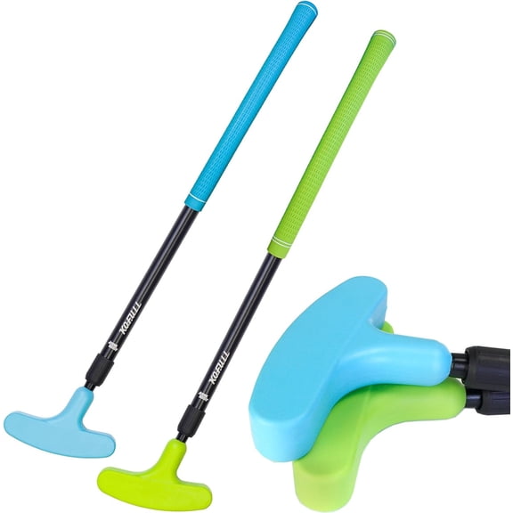 2 Pack Golf Putters for Men and Women Two Way Mini Golf Putter Adjustable Length Kids Putter for Right or Left Handed Suitable for Children, Teenagers, Adults