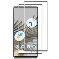 thumbnail image 1 of (2 Pack) Google Pixel 8 Black Full Cover Tempered Glass LCD Screen Protector Film Guard, 1 of 5