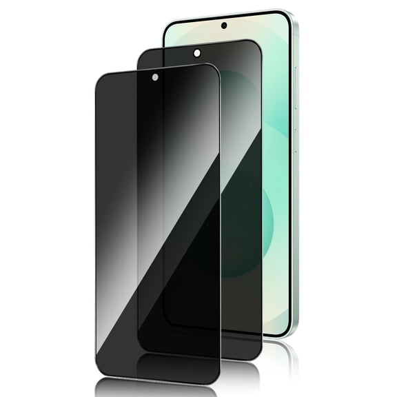 2 Pack for Google Pixel 9 Pro XL Privacy Screen Protector, Anti Spy Tempered Glass Film 9H Hardness, Shatterproof Scratch Resistant for Google Pixel 9 Pro XL, Case Friendly, Black