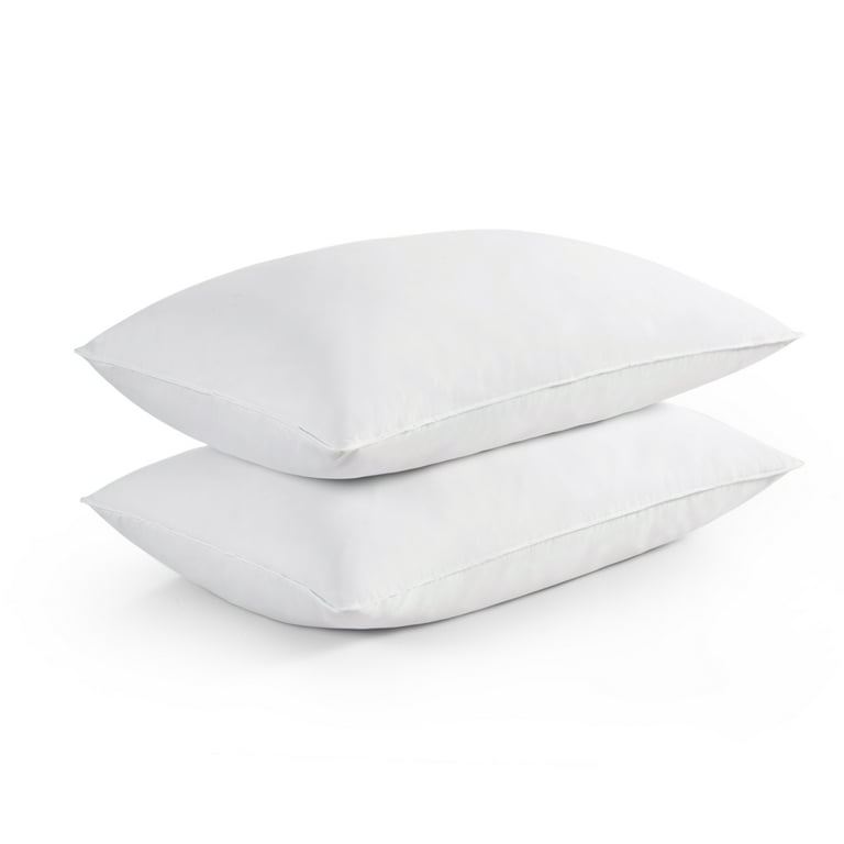 Thick top feather pillows
