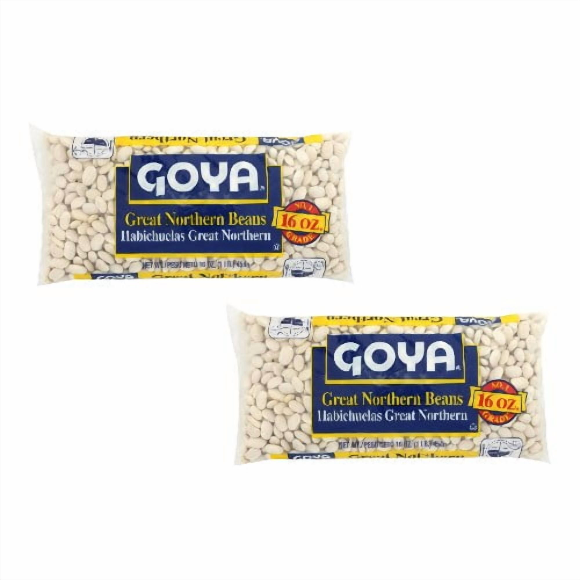( 2 Pack ) Goya Foods Dry Great Northern Beans 16-Ounce