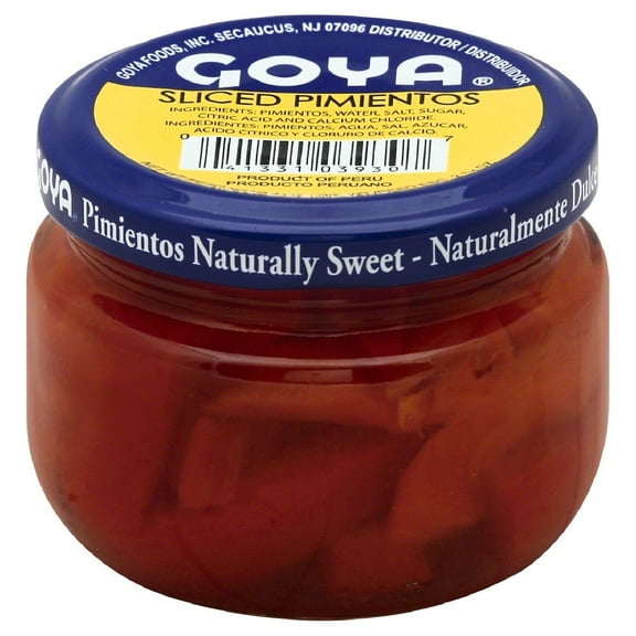 2 Pack - Goya Sliced Pimientos - 4 oz Packaging may vary
