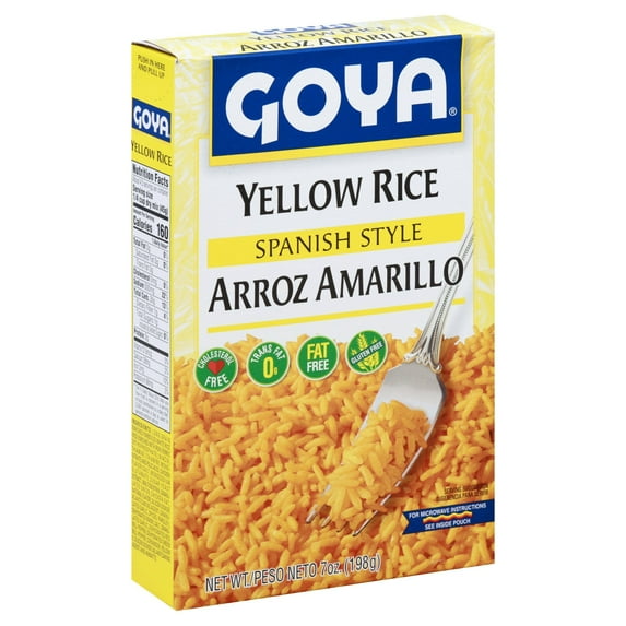 2 Pack - Goya Spanish Style Yellow Rice - 7 oz Packaging may vary